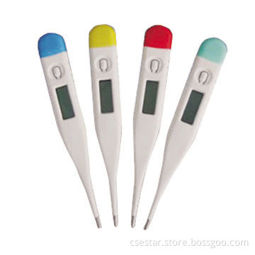 Hard Tip Hospital Digital Thermometer, Applied to Mouth, Armpit or Rectum, with Memory Function